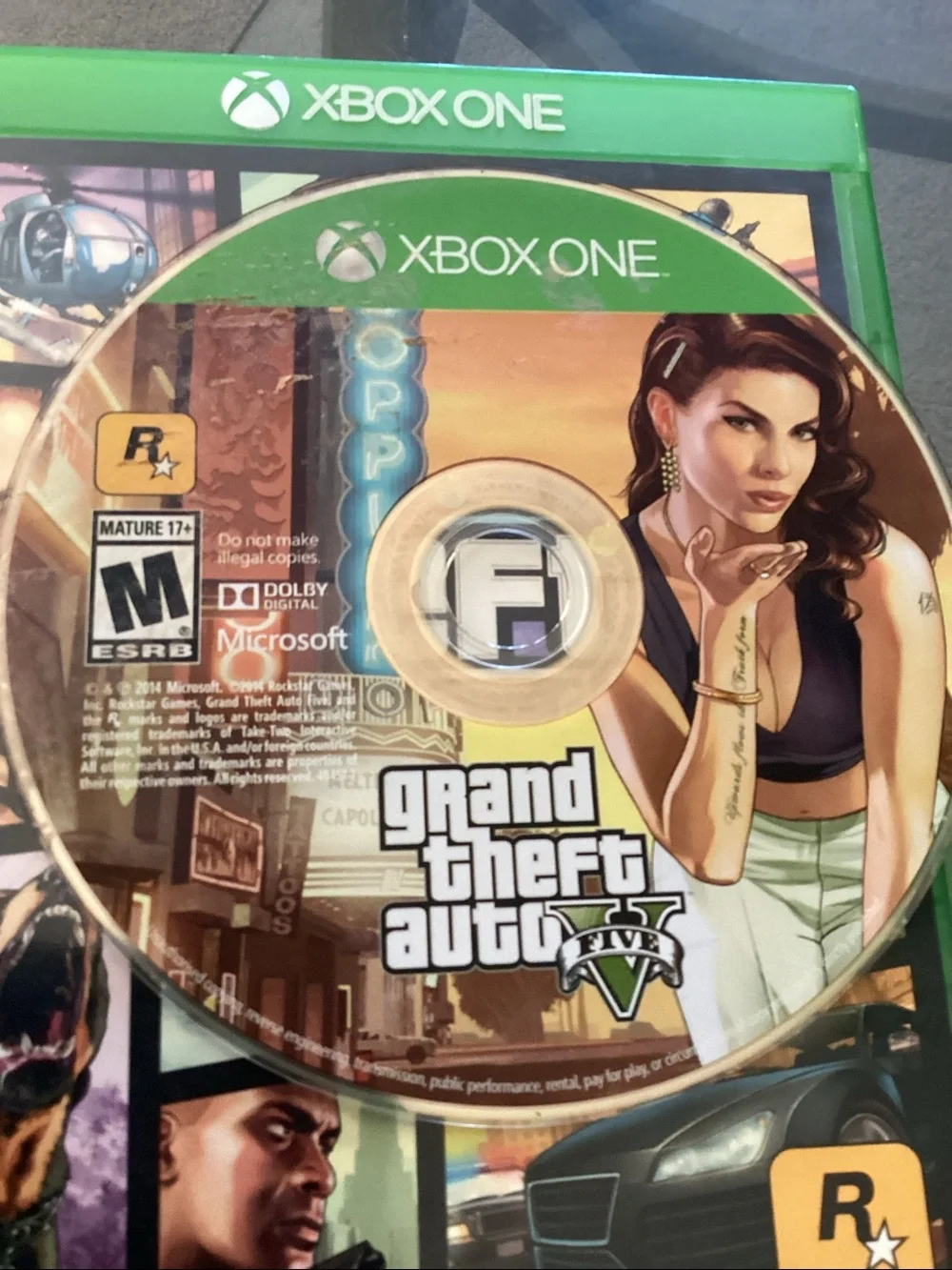 Grand Theft Auto V (GTA V) - Green Case